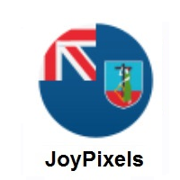 Flag of Montserrat on JoyPixels