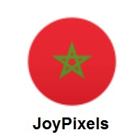 Flag of Morocco on JoyPixels