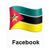 Flag of Mozambique on Facebook