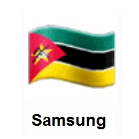Flag of Mozambique on Samsung