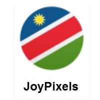 Flag of Namibia on JoyPixels