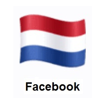 Flag of Netherlands on Facebook