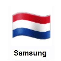 Flag of Netherlands on Samsung