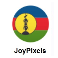Flag of New Caledonia on JoyPixels