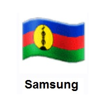 Flag of New Caledonia on Samsung