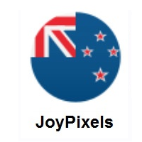 Flag of New Zealand on JoyPixels