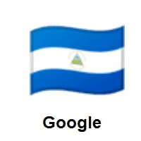 Flag of Nicaragua on Google Android