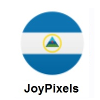 Flag of Nicaragua on JoyPixels