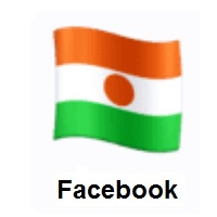 Flag of Niger on Facebook