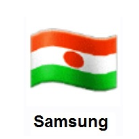 Flag of Niger on Samsung