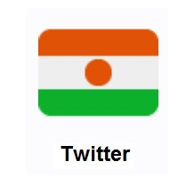 Flag of Niger on Twitter Twemoji