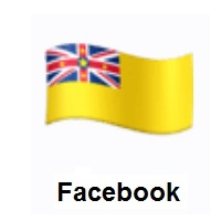 Flag of Niue on Facebook