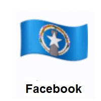 Flag of Northern Mariana Islands on Facebook