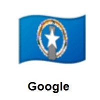 Flag of Northern Mariana Islands on Google Android