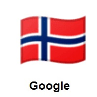 Flag of Norway on Google Android