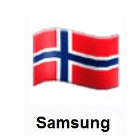 Flag of Norway on Samsung