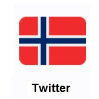 Flag of Norway on Twitter Twemoji