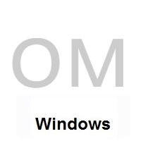 Flag of Oman on Microsoft Windows