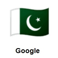 Flag of Pakistan on Google Android