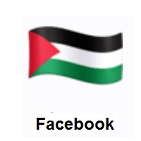 Flag of Palestinian Territories on Facebook