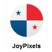Flag of Panama on JoyPixels