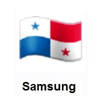 Flag of Panama on Samsung