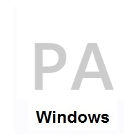 Flag of Panama on Microsoft Windows