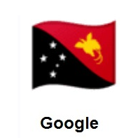 Flag of Papua New Guinea on Google Android