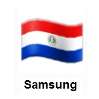 Flag of Paraguay on Samsung