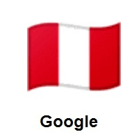 Flag of Peru on Google Android