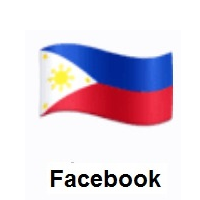 Flag of Philippines on Facebook