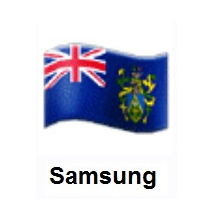 Flag of Pitcairn Islands on Samsung