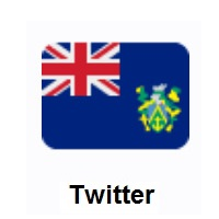 Flag of Pitcairn Islands on Twitter Twemoji