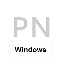 Flag of Pitcairn Islands on Microsoft Windows