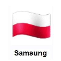 Flag of Poland on Samsung