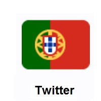 Flag of Portugal on Twitter Twemoji