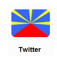 Flag of Réunion on Twitter Twemoji