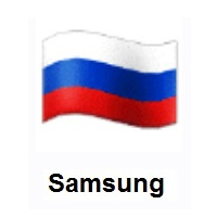 Flag of Russia on Samsung