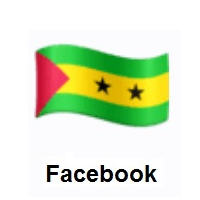 Flag of São Tomé & Príncipe on Facebook