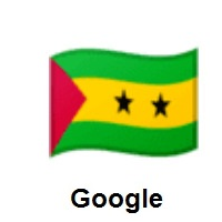 Flag of São Tomé & Príncipe on Google Android