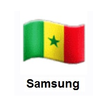 Flag of Senegal on Samsung