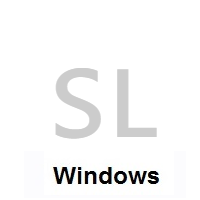 Flag of Sierra Leone on Microsoft Windows