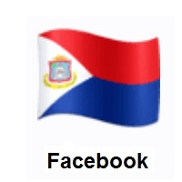 Flag of Sint Maarten on Facebook