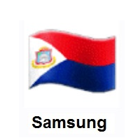 Flag of Sint Maarten on Samsung