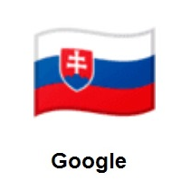 Flag of Slovakia on Google Android