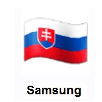 Flag of Slovakia on Samsung