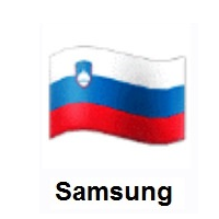 Flag of Slovenia on Samsung