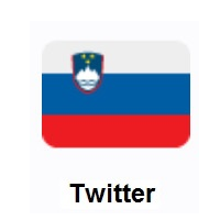 Flag of Slovenia on Twitter Twemoji