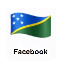 Flag of Solomon Islands on Facebook
