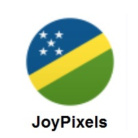 Flag of Solomon Islands on JoyPixels